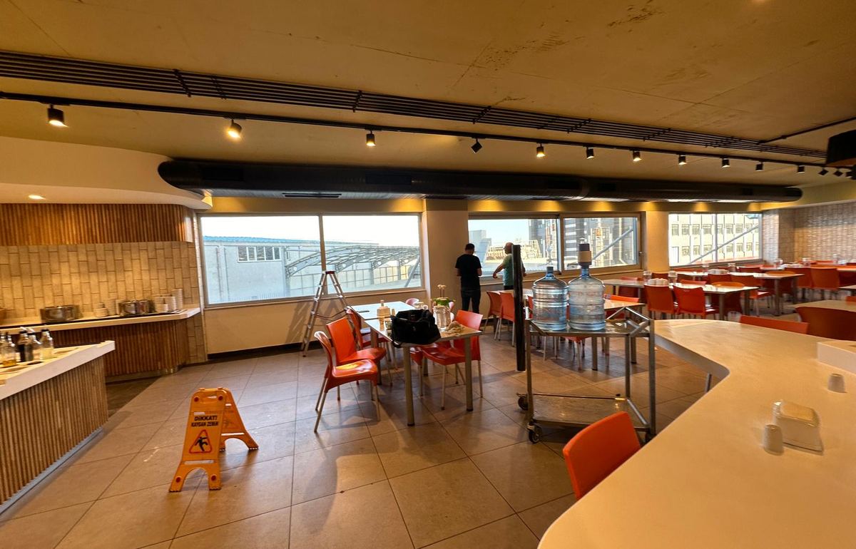 Restoran Cephesinde Konfor ve Parlama Dengesi sonrası